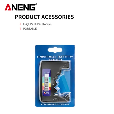 Тестер батареек ANENG LCD