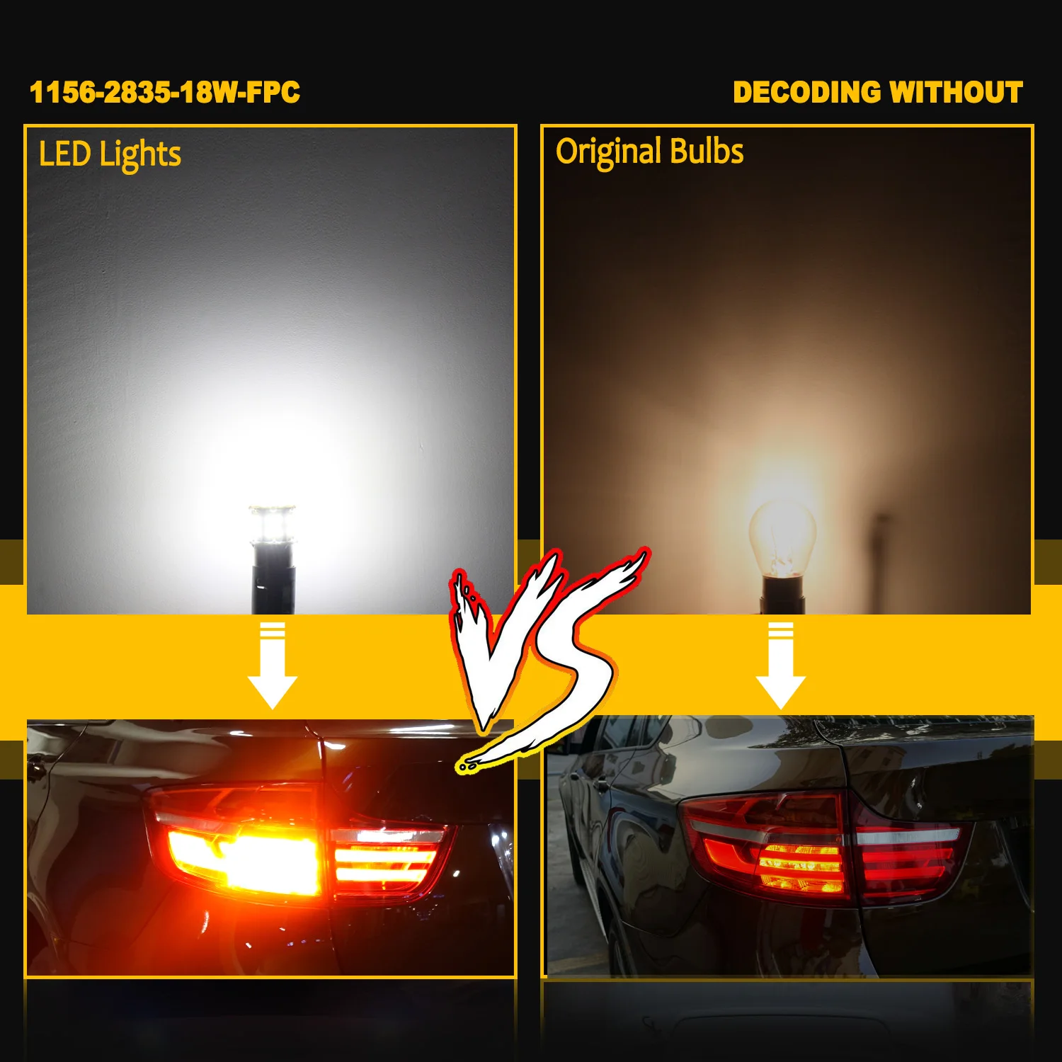 Автомобильная лампа Jiachi 2 шт. 1156 BA15S супер яркая заднего хода P21W фонарь BA15D 1157 P21/5 Вт