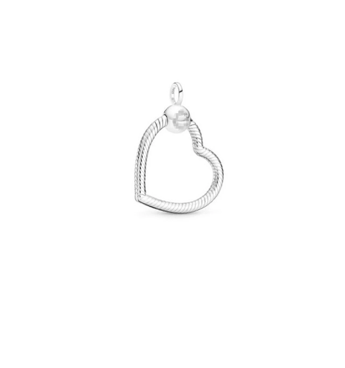 

Бусина «love string» из серебра 925 пробы с надписью «O»