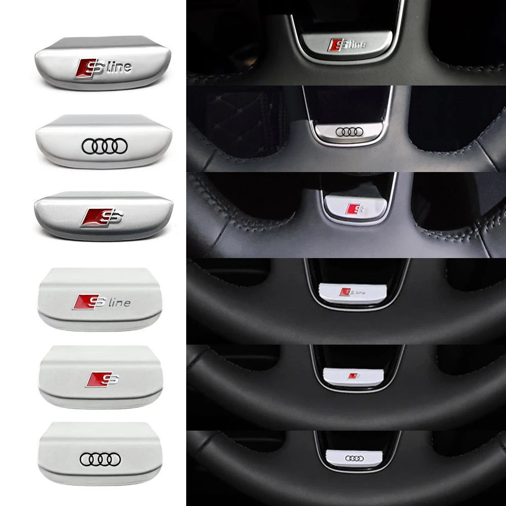 4 кольца с логотипом S-образной линии буква S значок на рулевое колесо для салона