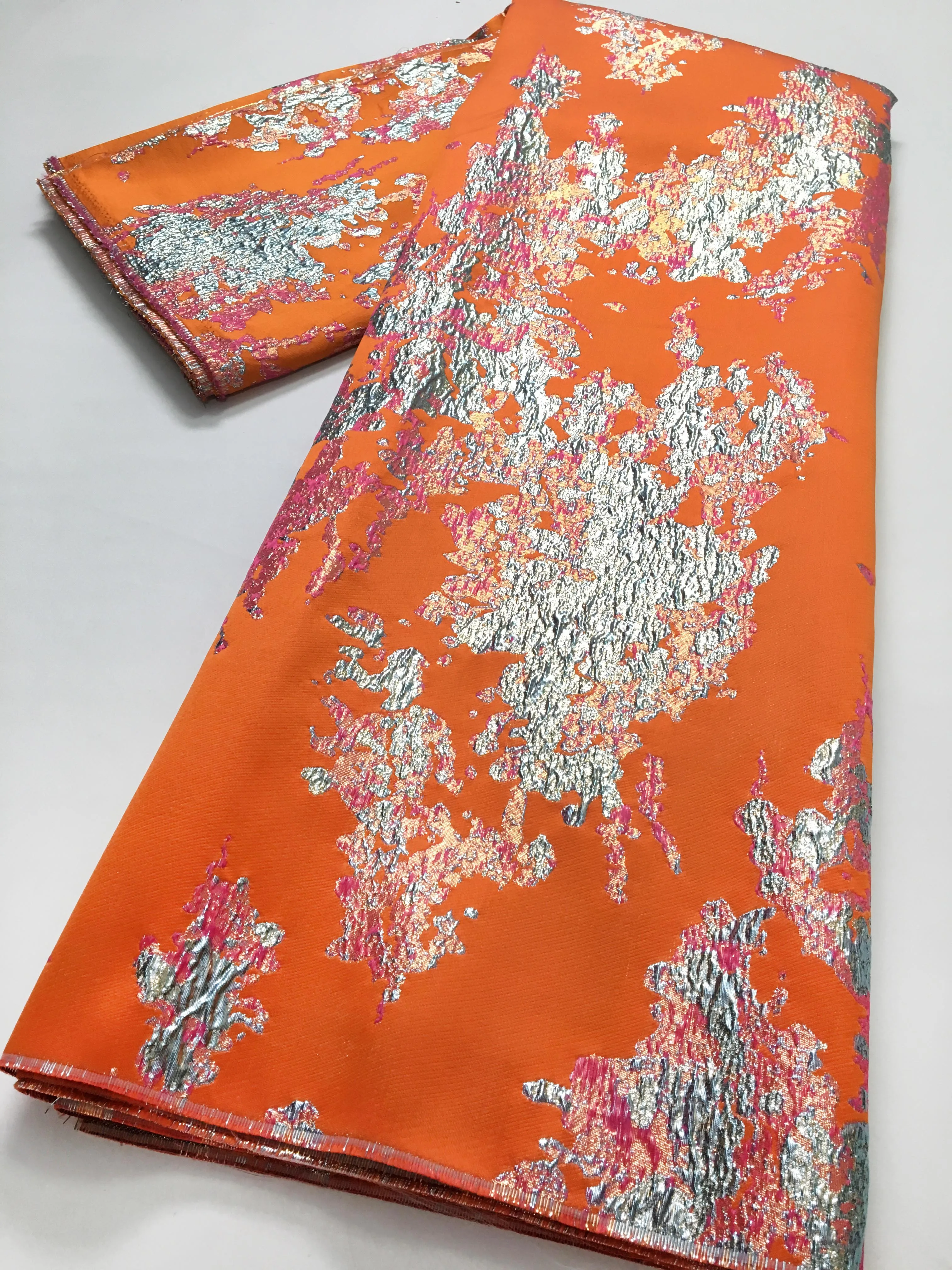 Новейшая искусственная кружевная ткань нигерийская позолоченная жаккардовая