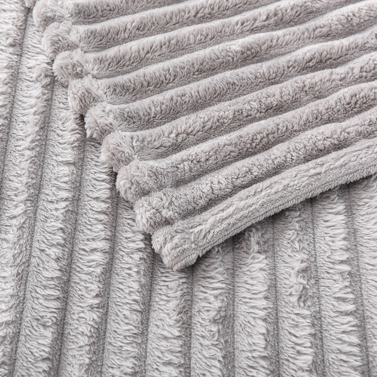 Однотонное фланелевое одеяло