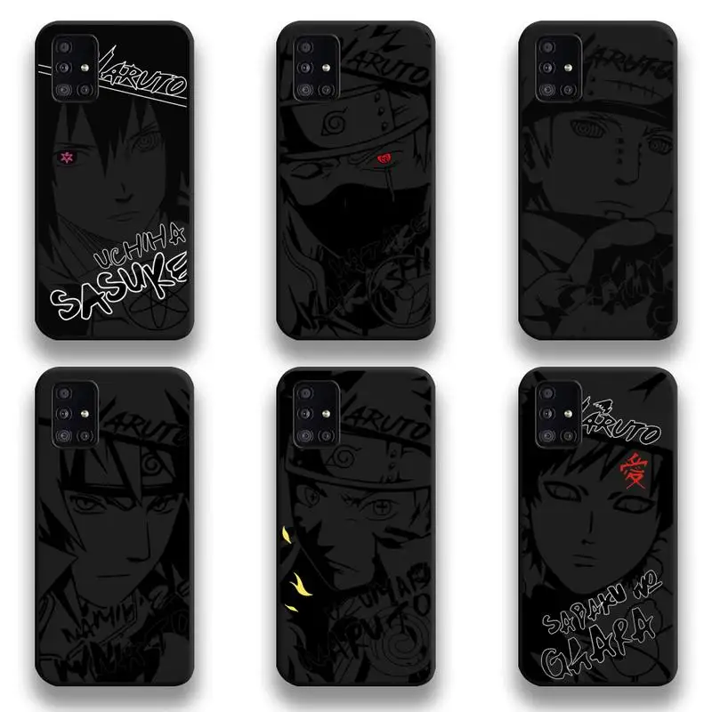 

Naruto Sasuke Kakashi Gaara Phone Case For Samsung Galaxy A52 A21S A02S A12 A31 A81 A10 A20E A30 A40 A50 A70 A80 A71 A51 5G