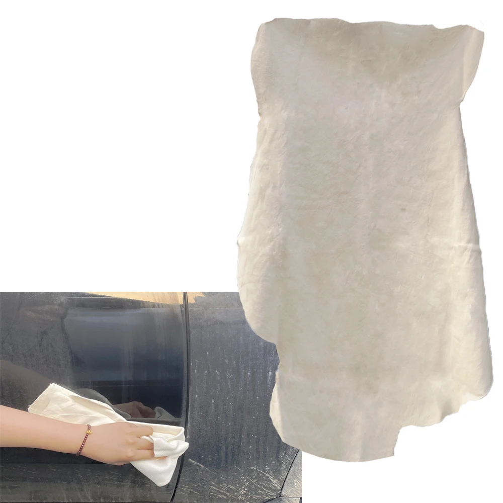 Ткань из натуральной кожи для очистки автомобиля прибл. Водонепроницаемая