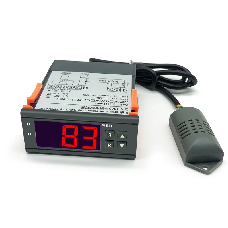

ZFX-13001 Новый цифровой дисплей, регулятор температуры, регулятор охлаждения, увлажнение, два режима