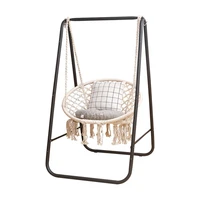 rugged and durable indoor home living room swing chair