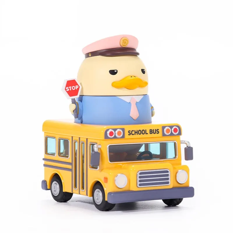 

DUCKOO кампус автобус YA Аниме фигурки Лифты кавайные модель утки Popmart Подлинная девушка подарок на день рождения игрушки кукла Decore