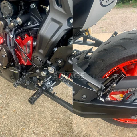 Для YAMAHA YZF R6 R1/S/M передняя подставка для ног подножки YZF-R1 R1S R1M YZF-R6 R6S педаль мотоциклиста задний пассажирский держатель подножки