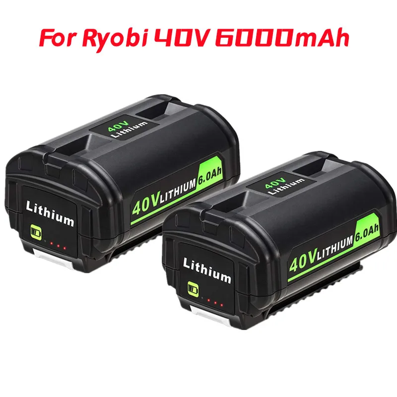 

Литиевая сменная батарея для Ryobi 40 в Ач, батарея Ryobi 40 в, коллекция беспроводных электроинструментов OP4040 OP4050A OP40601
