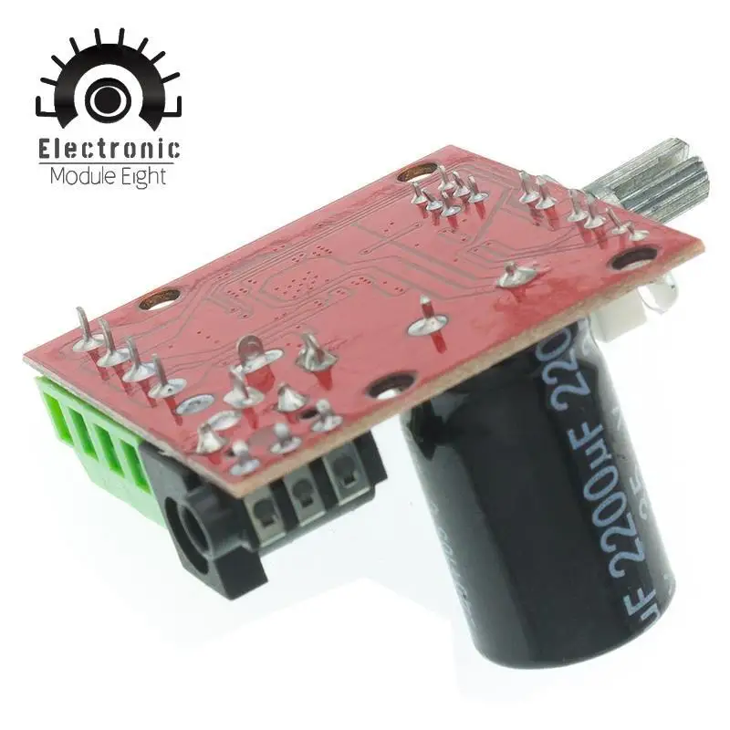 12 В Mini Hi-Fi PAM8610 аудио стерео усилитель платы 2X10W двухканальный D Класс по самой
