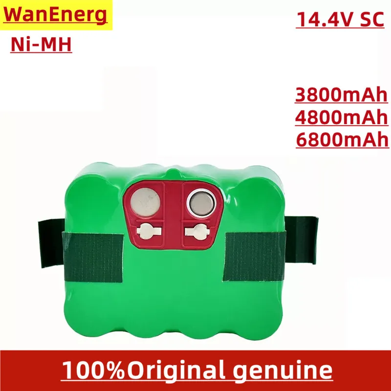 

14,4 V Sc Ni-MH oplaadnaked Batterij 6800Mah Stofzuiger Vegen Robot Voor KV8 XR210 XR510 XR210A XR210B XR510B XR510D