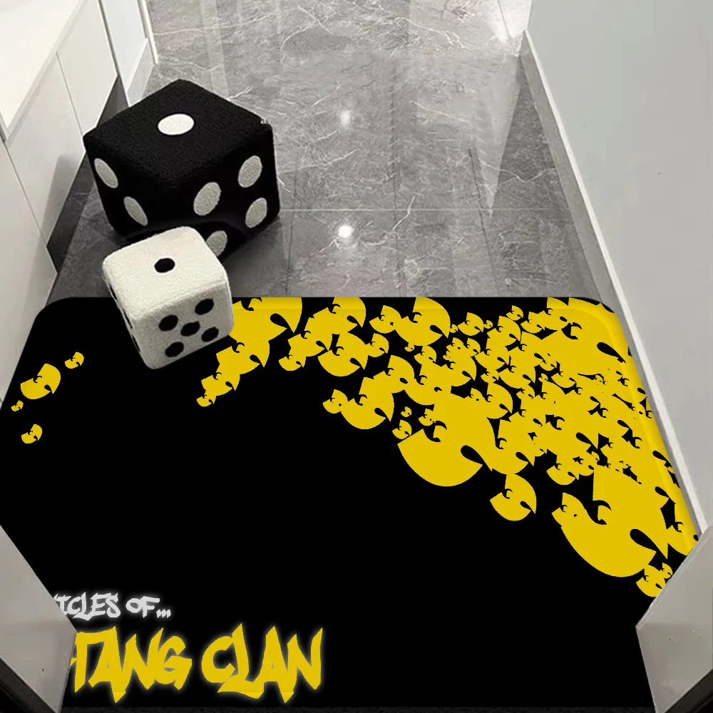 Кухонный коврик WU TANG CLAN Band дешевый противоскользящий современный для гостиной