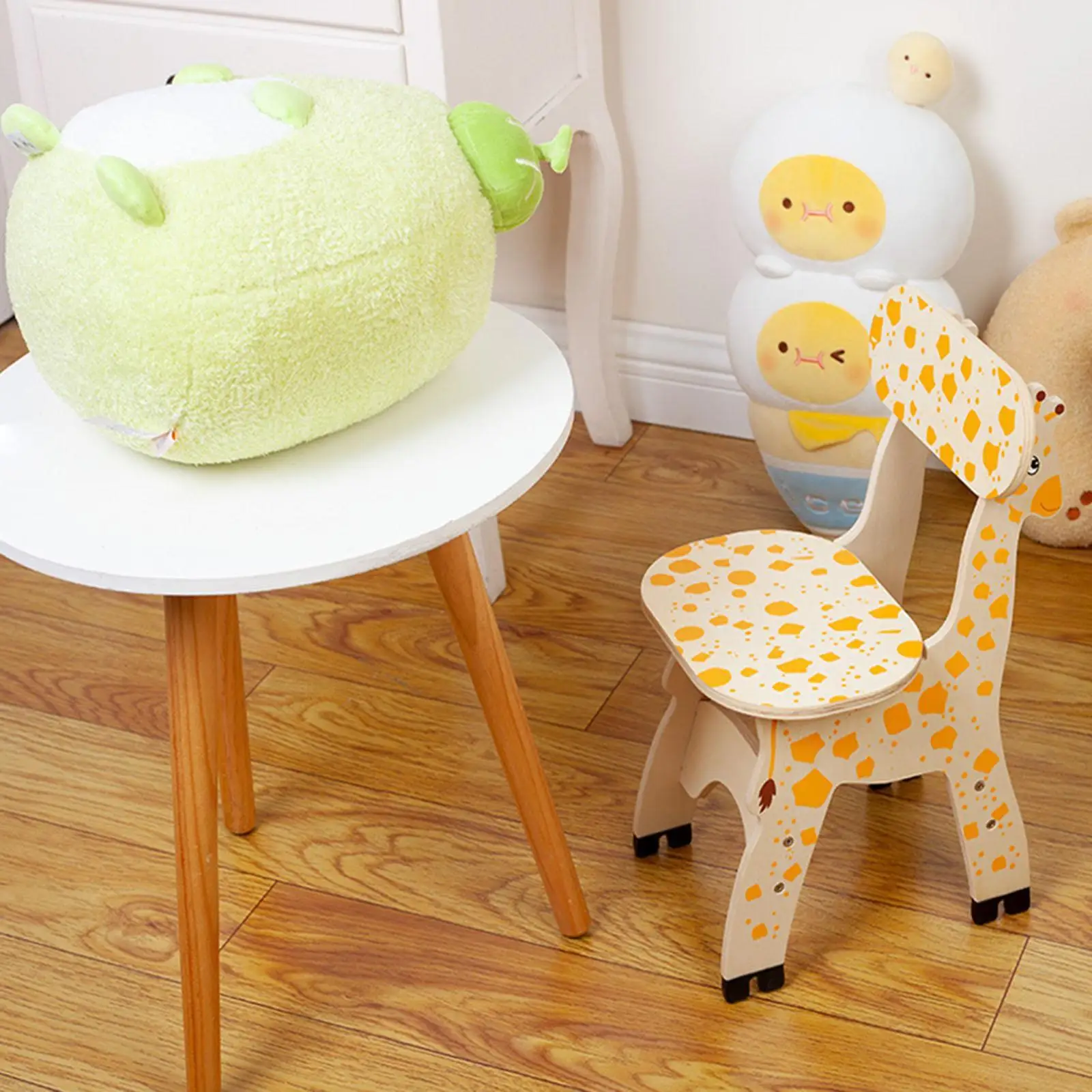 Детский стул с поддержкой спины портативный для игровой комнаты детского сада