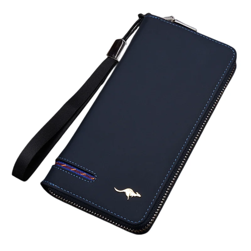 

Новинка, длинный мужской кошелек, кошелек для мобильного телефона, мужской кошелек для монет, сумка для хранения карт, сумка для карт, ретро клатч контрастных цветов, кошелек на молнии