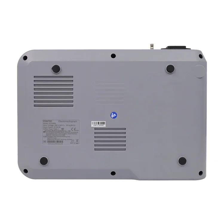 Contec ECG300G 3-канальный аппарат ЭКГ Монитор 12-проводной электрокардиограф