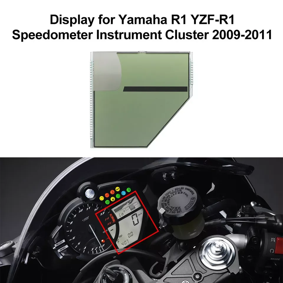 Дисплей для Yamaha R1 YZF-R1 приборная панель спидометра 2009-2011 гг.