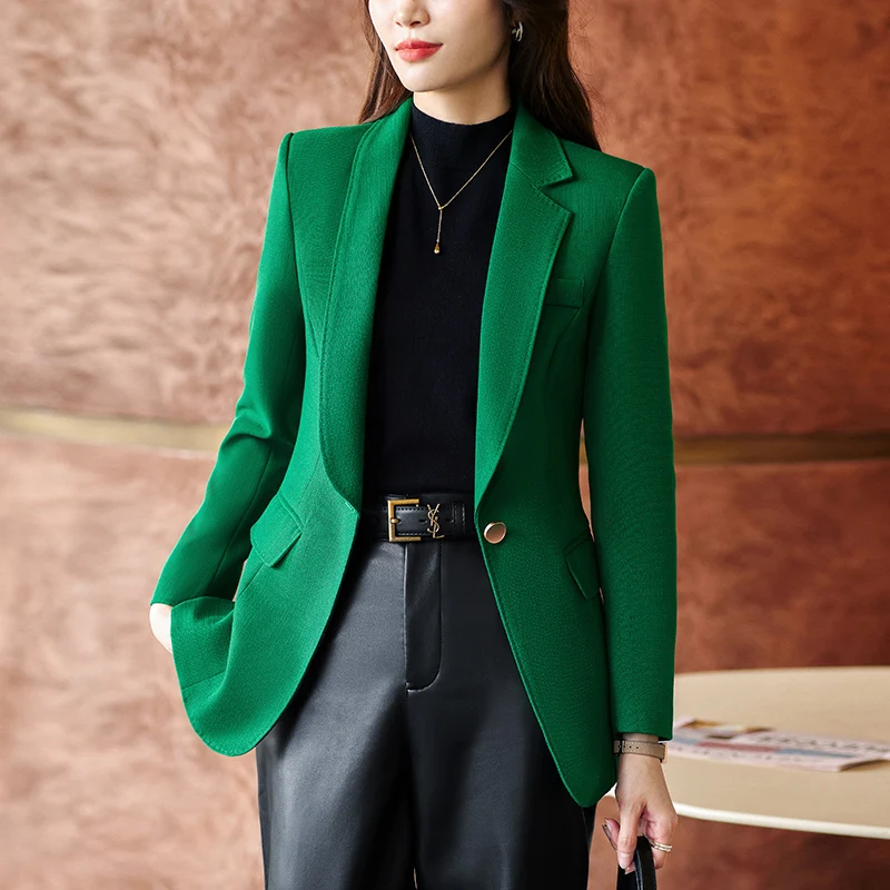 Quality Spring Summer Women's Korean Fashion Elegant Loose Medium Sleeve Jacket Office Leisure Blazer Thin Cardigan Coat Top 4XL