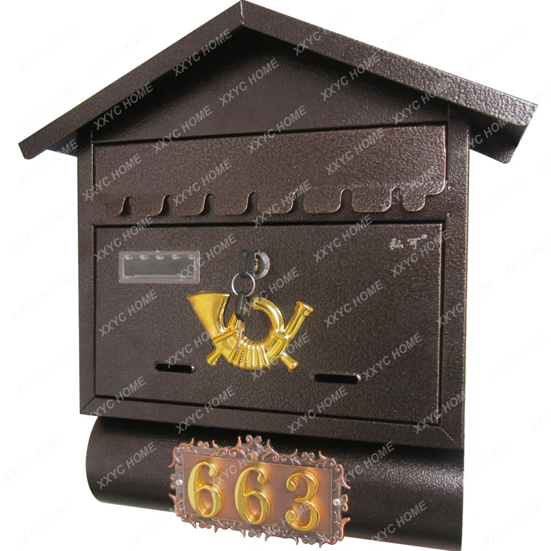 Почтовый ящик открытый бытовой газетный почтовый коробка для предложений с