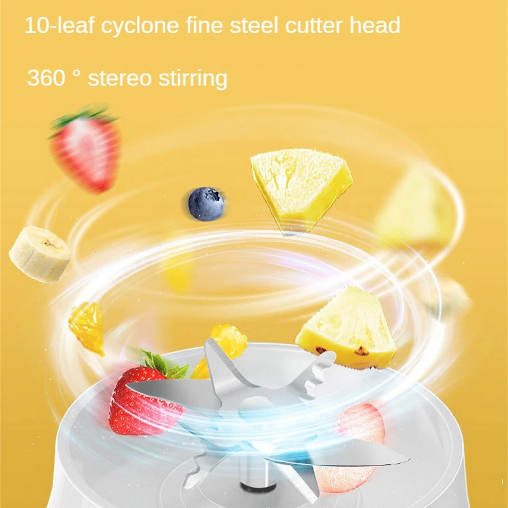 Новая портативная перезаряжаемая небольшая дополнительная соковыжималка для