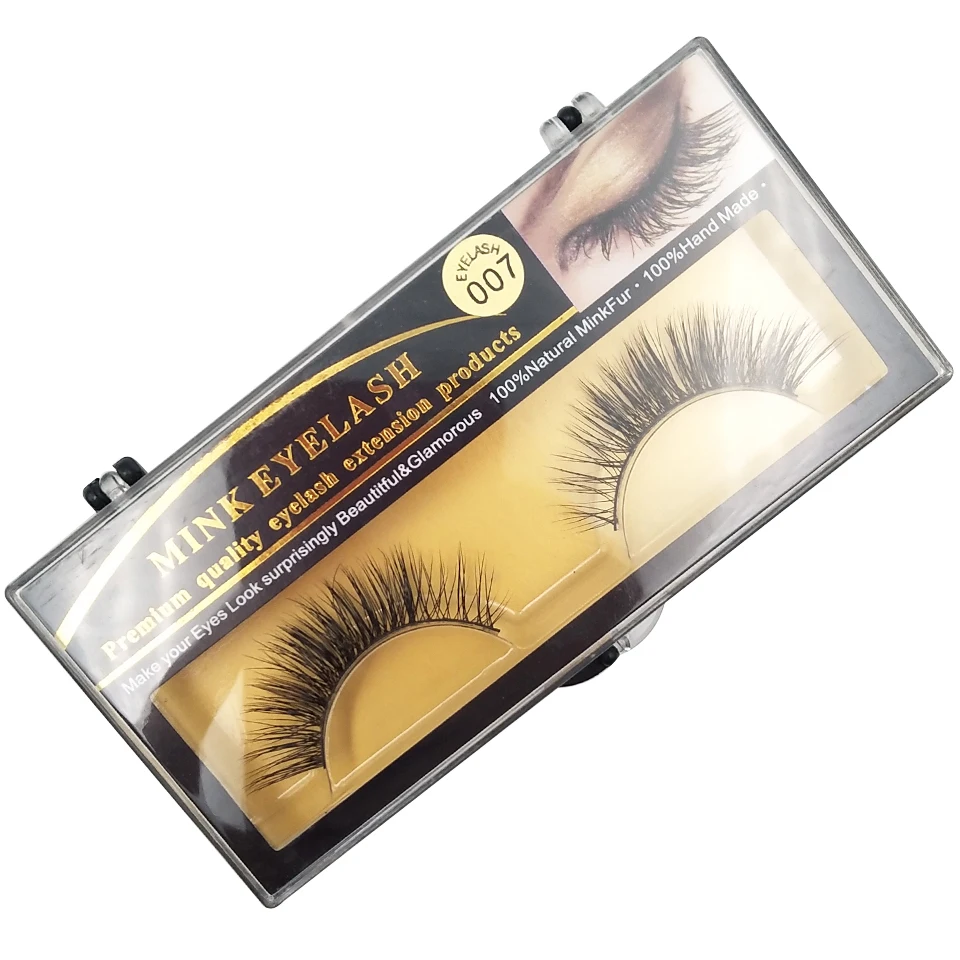 

Mink Hair Fake Eyelashes Naturally Messy Crossed Eyelashes Elongated Eyelashes Realistic Eyelashes