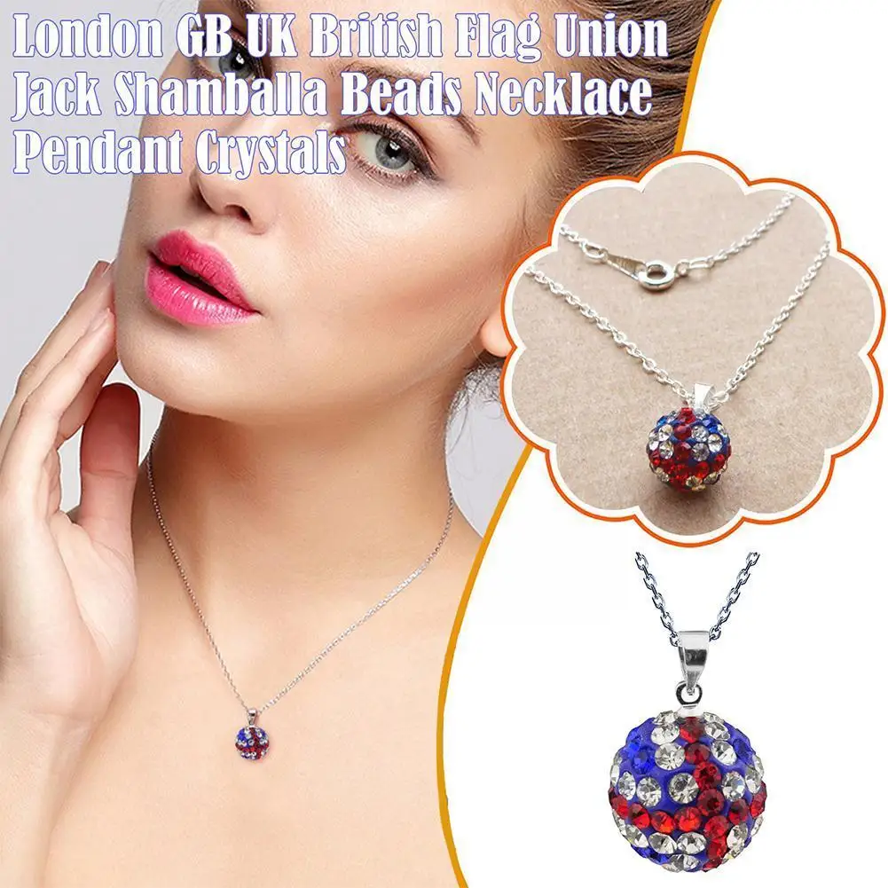 

Женское Ожерелье с флагом Великобритании и Джека