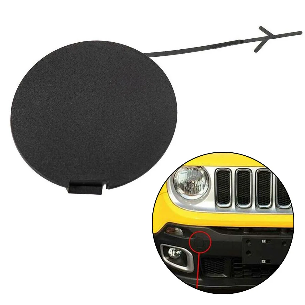 

New Front Bumper Tow Hook Eye Cap Cover For Jeep -Renegade 2015-2020 5XB38 LXHAA For Porsche Cayenne 2011-2014 Car Accessories