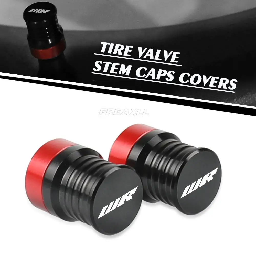 

WR LOGO Motorcycle Wheel Tire Valve Stem Caps Covers For YAMAHA WR250F WR250R WR250X WR450F WR 250 450 250F 450F 250R 250X F R X