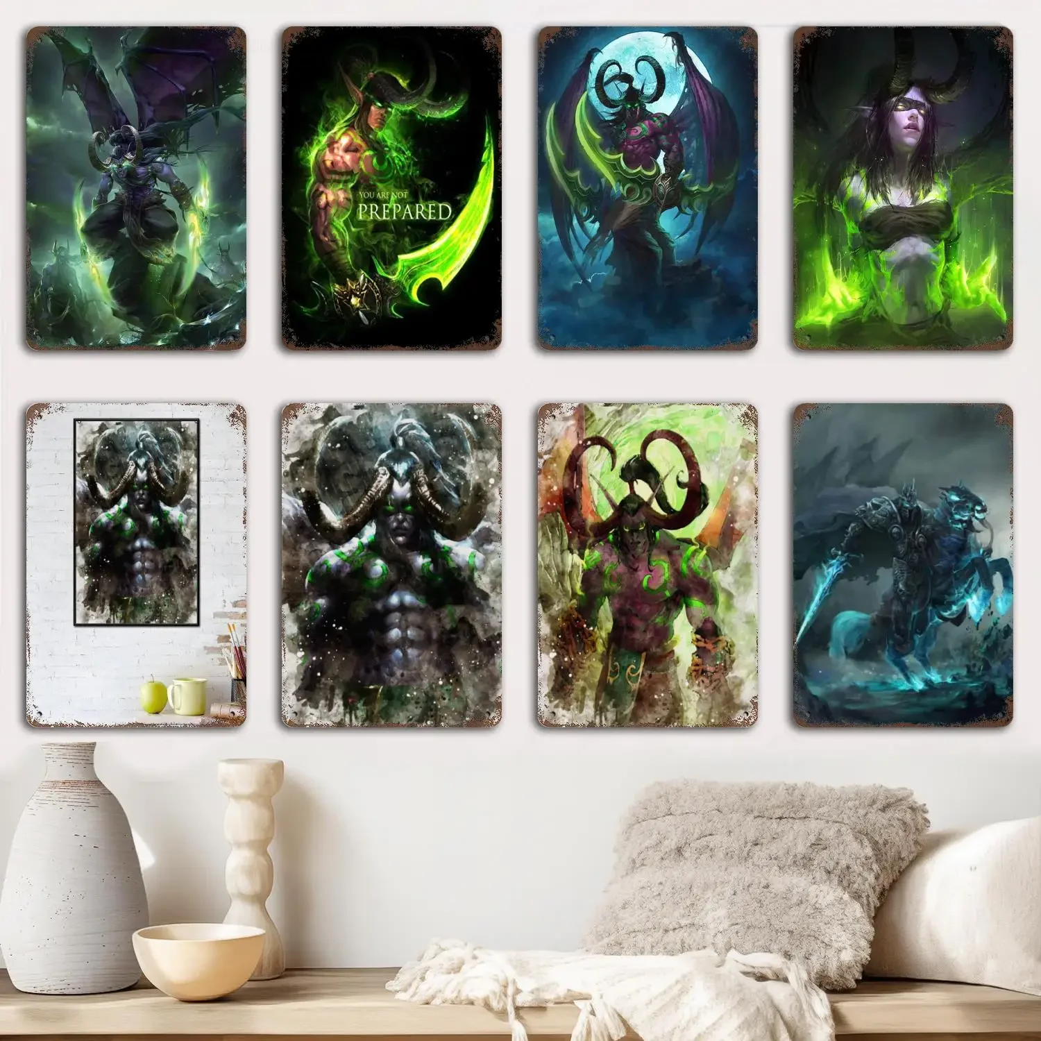 Металлический плакат Илдан