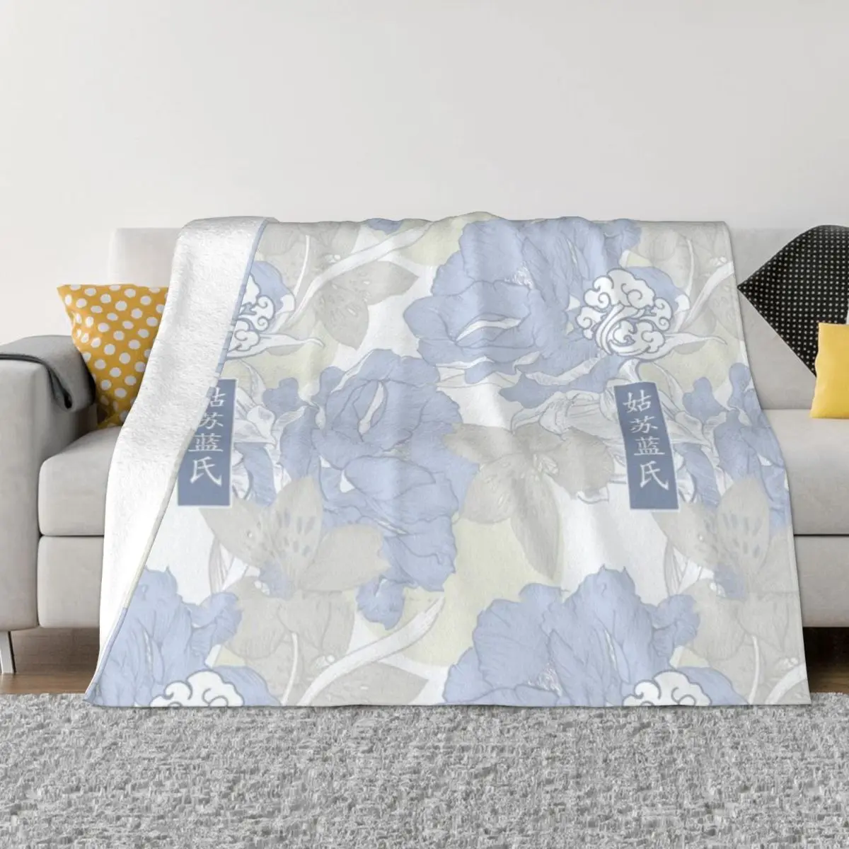 Ультра-мягкое Флисовое одеяло мадам Lan Gusu LAN