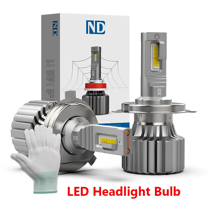 

Лампа головного света NAOEVO H7, 140 Вт, 6500 лм, H4, Ближний/Дальний свет, 9006 K, автомобильные фары головного света HB4 9012, H11, H3, противотуманные лампы 12 В, автозапчасти