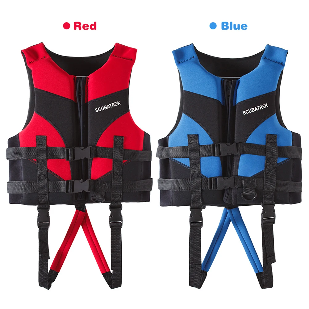 

1x Life Jacket For Kids Swimming Pool Kids Life Jacket Children Water Sports Beach Kayak Life Vest Beach Survival Fishing