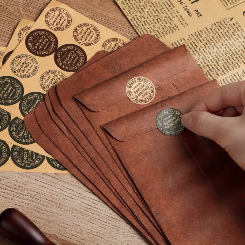 

Винтажные конверты из крафт-бумаги для свадебной вечеринки, 10 шт.