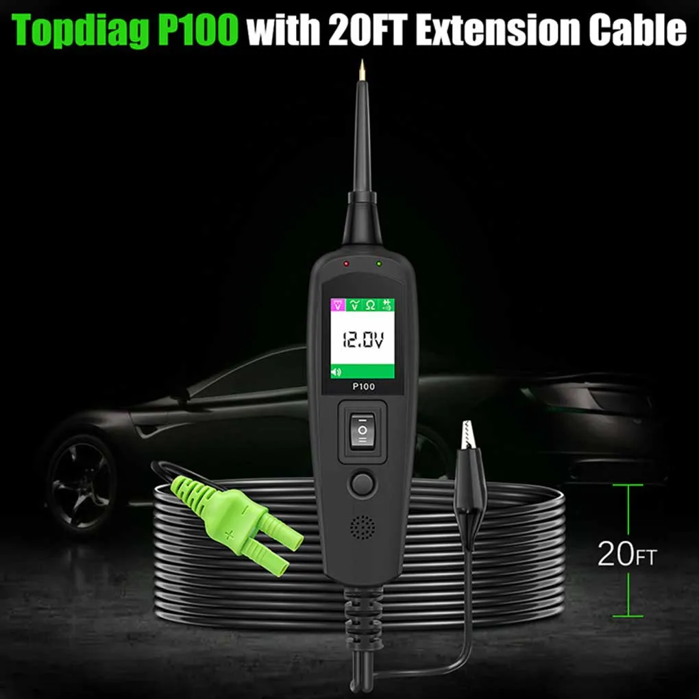

P100 Car Electric Circuit Tester Replace Electrical Systems Diagnostic Tool