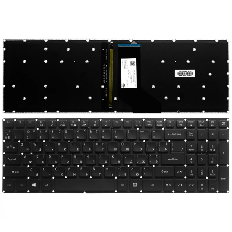 

New for Acer Predator Helios 300 G3-571 G3-572 G3-572-72yf PH315-51 PH317-51 Russian/RU laptop Keyboard backlight