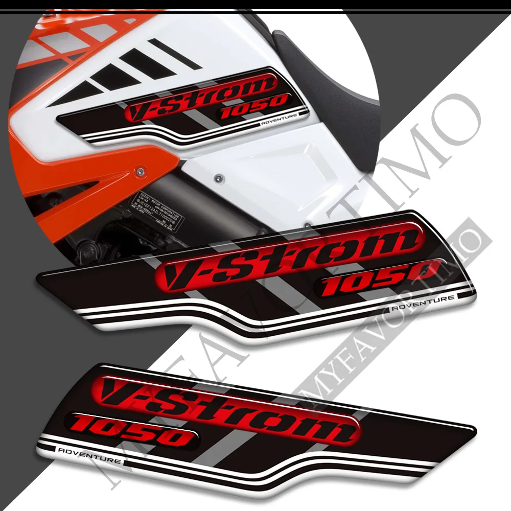 Фото Для Suzuki V STROM VSTROM DL 1050 XT 1050XT DL1050 Adventure аксессуары для мотоциклов 3D наклейка из эпоксидной смолы защитный комплект №2