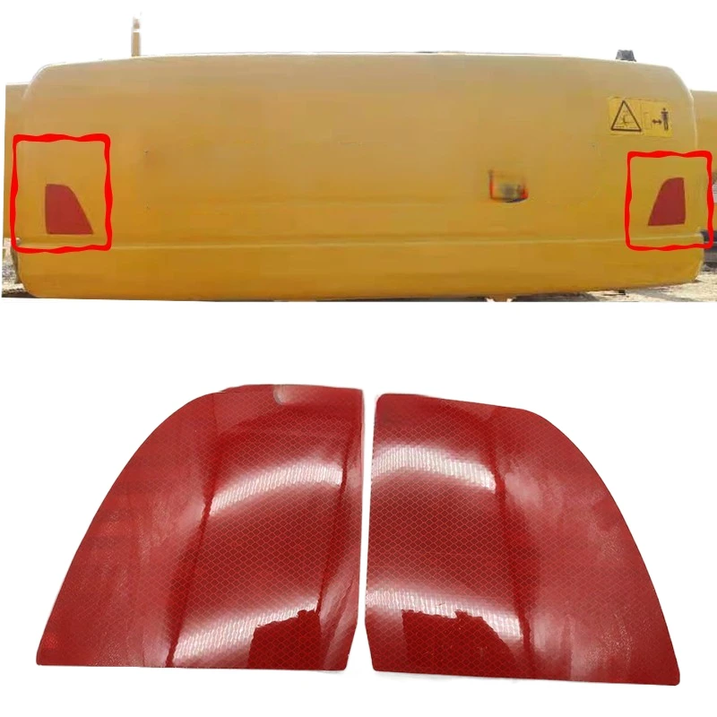 

Детали экскаватора для экскаватора Komatsu Pc160 200-8mo 220 300-8-7 противовес красный анти-курсор Стыковая ячеистая Наклейка Бесплатная доставка