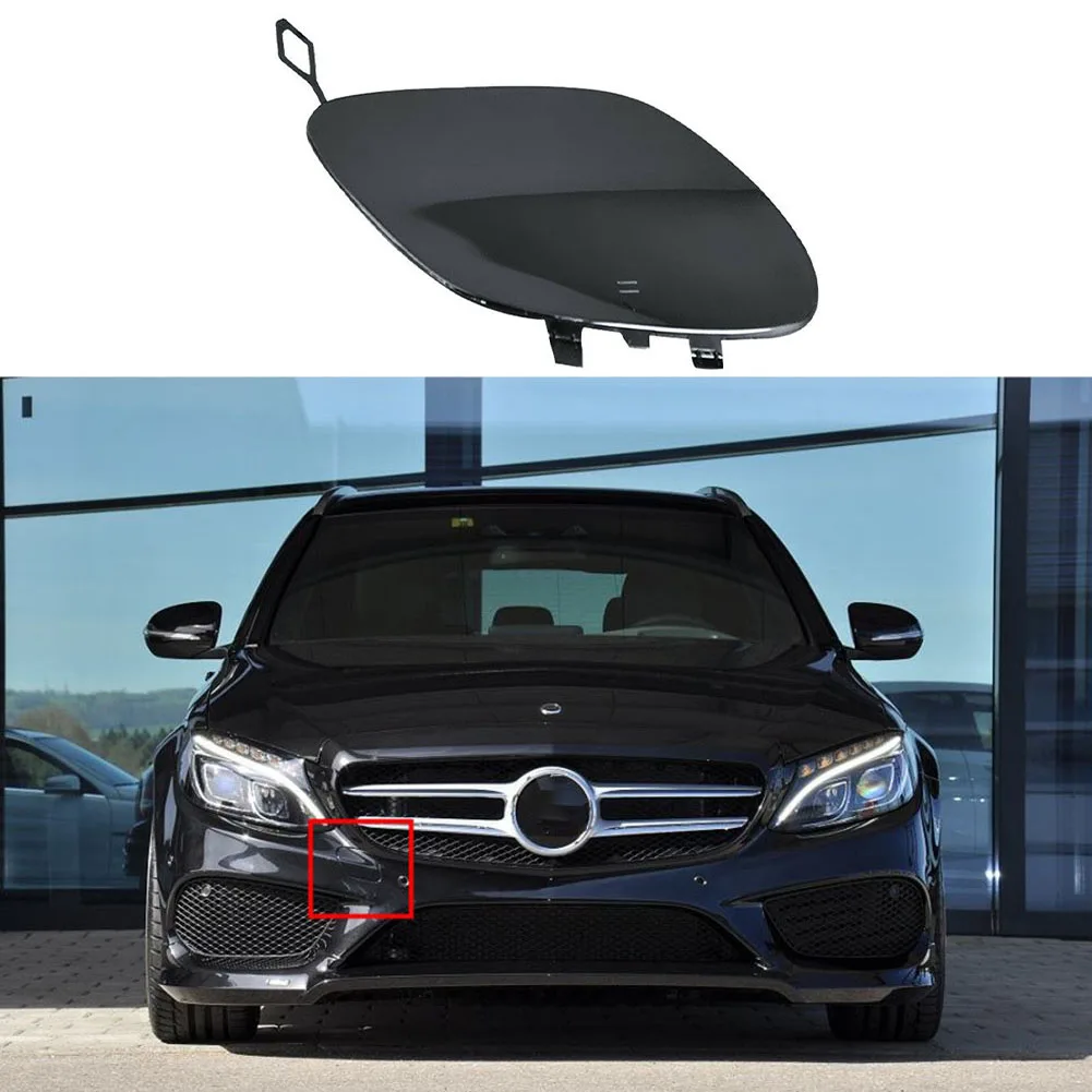 

A2058850724 Fit For Mercedes C W205 Sedan Coupe 15-18 FRONT TOW COVER Car Accessories Safety Protection Trailer Cover