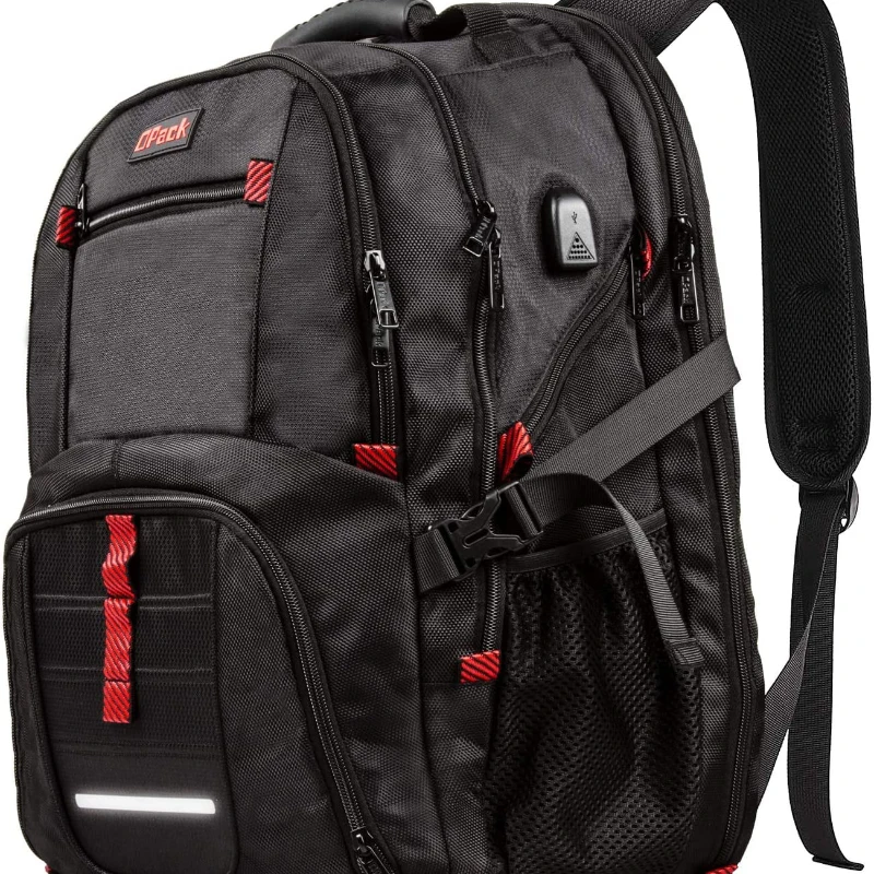 OPACK 18.4 Laptop Backpack Extra Large Backpack TSA Friendly Durable Travel Backpack , Anti theft & Secure, Water-Resistant Big