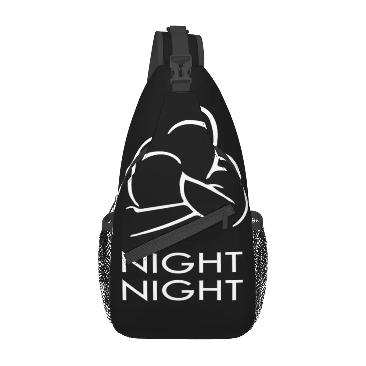 

Ночная нагрудная сумка Jiu Jitsu, Современная прочная школьная нагрудная сумка, настраиваемая по диагонали