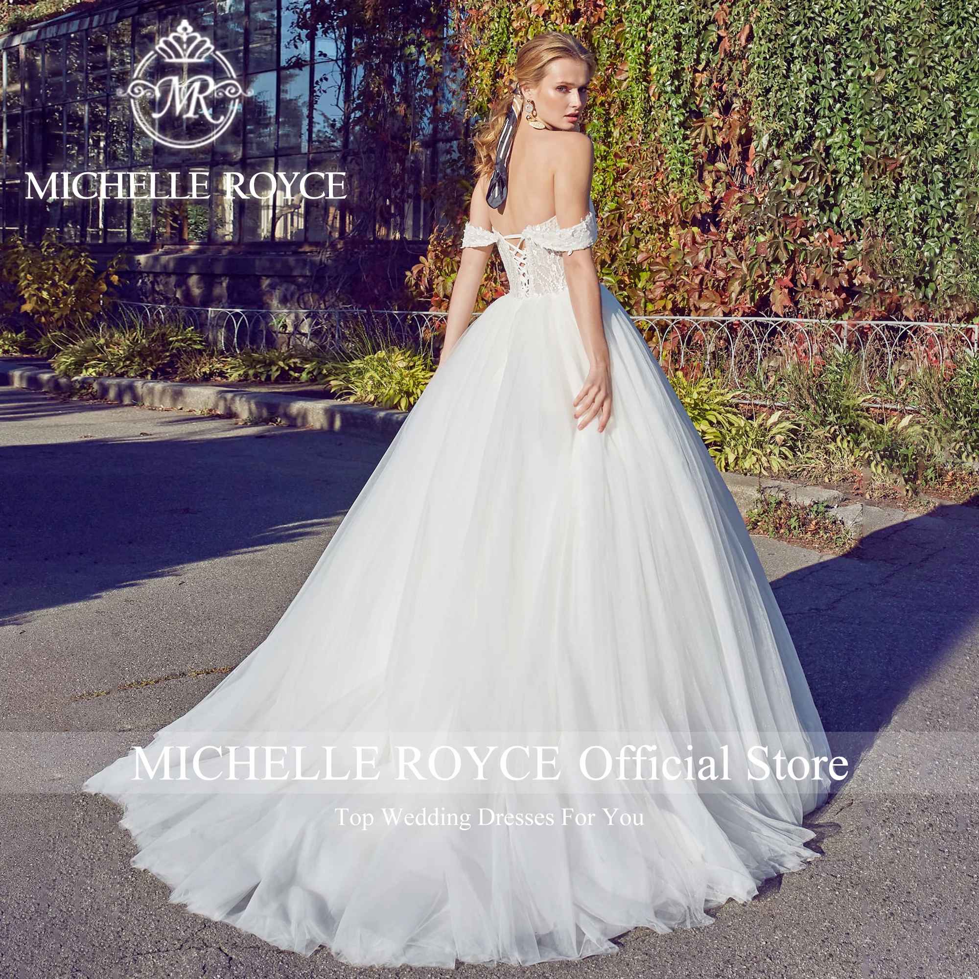 Мишель Ройс бальное платье свадебные платья сексуальное высококачественное