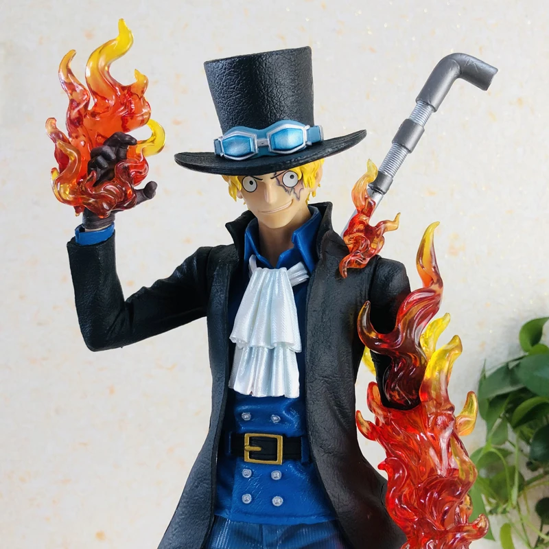 One Piece GK Dream Saab Luffy Ace glowing statue anime model decoration holiday gift hand-made |