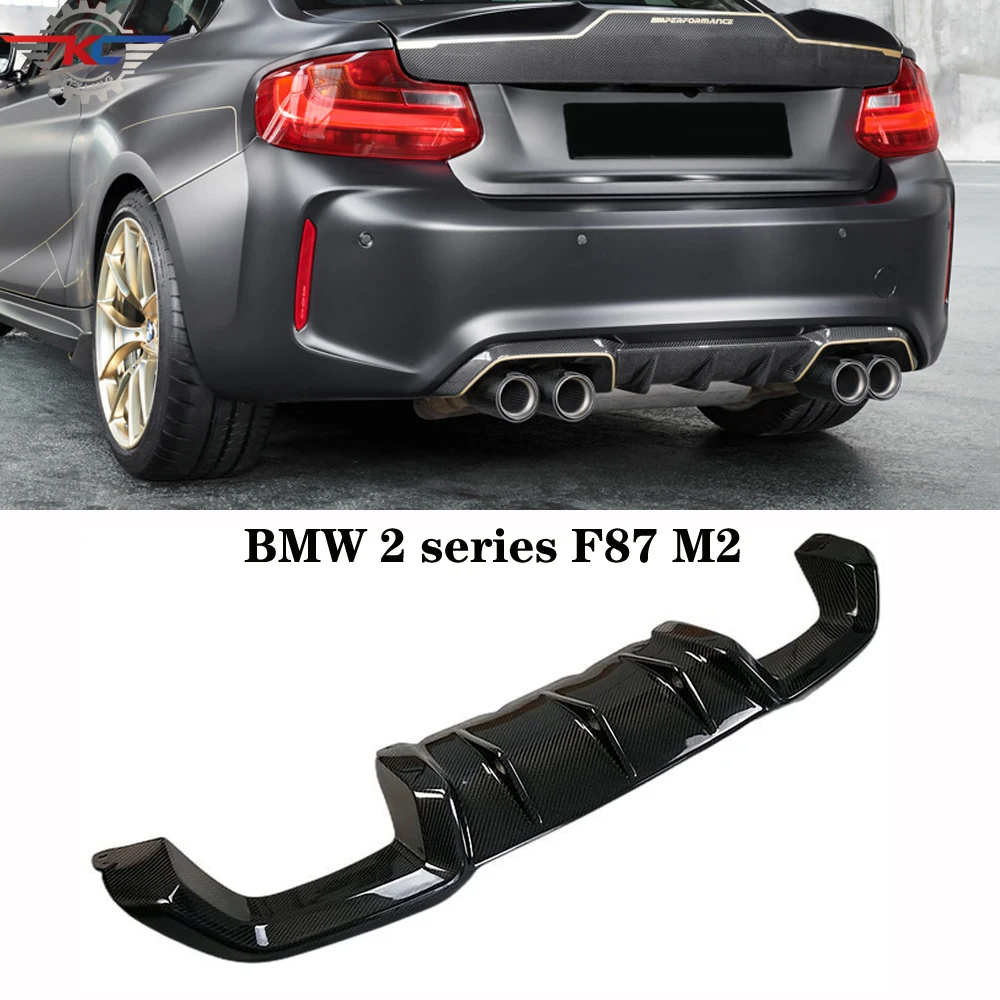 

Задний диффузор из углеродного волокна для BMW 2 серии F87 M2 M2C, бампер MP 2014-2018