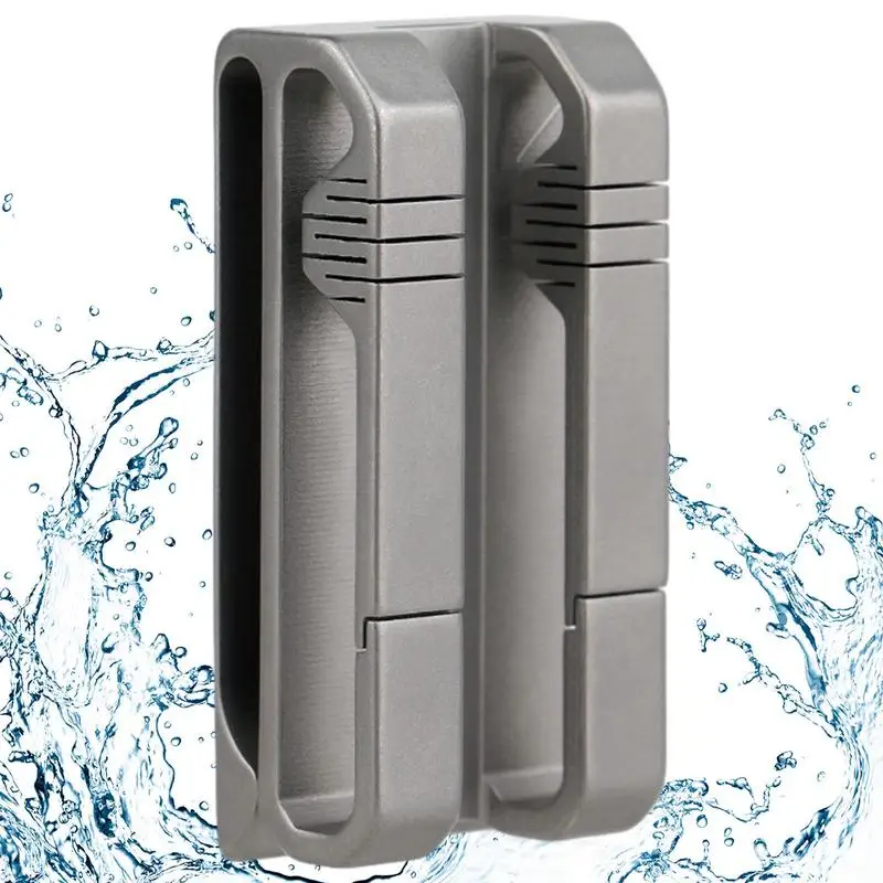 

Титановый Зажим для ремня, двухрядный держатель для ключей для ремня, стандартный титановый Зажим для ремня, зажим для ключей из нержавеюще...