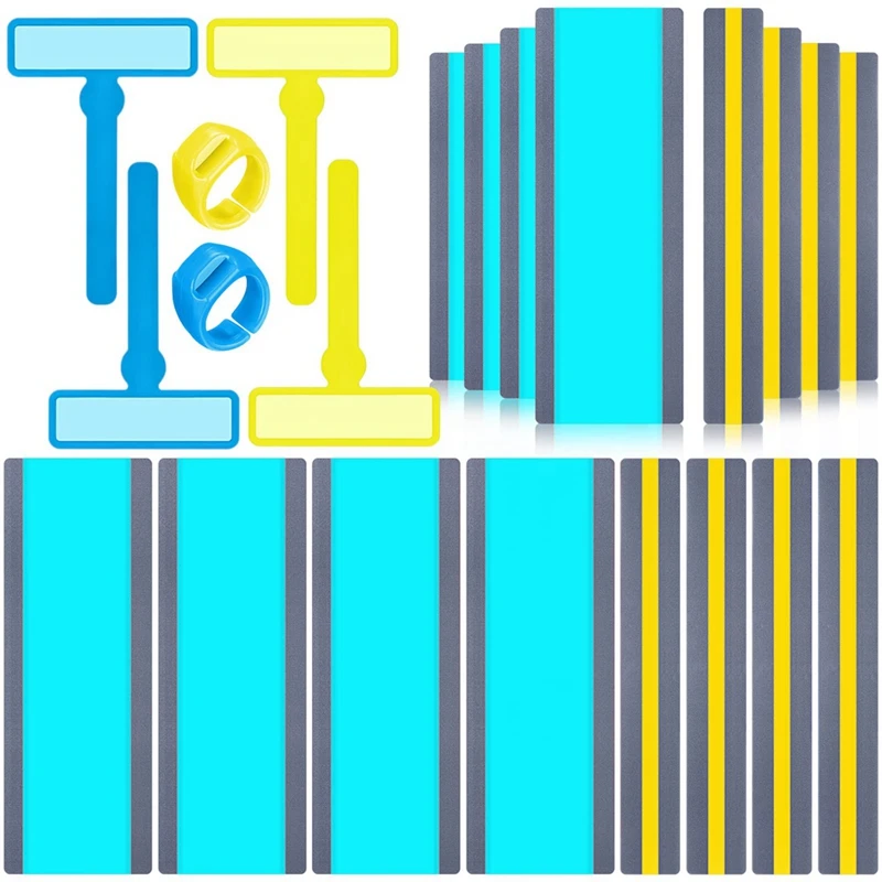 

22 шт., направляющие ленты для чтения, фокусировка, хайлайтер, инструменты для чтения, включая Dyslexia ADHD, цветной фокус, хайлайтер, Закладка
