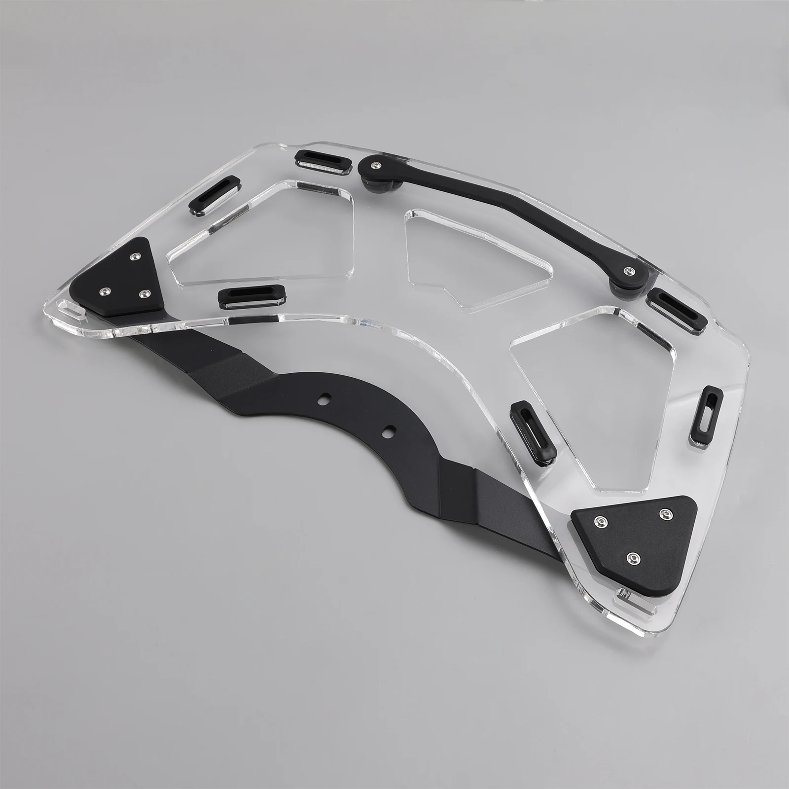 Фото Дополнительный багажник на верхнем чехле для BMW K1600 GTL GT 2011 2012 2013 2014 2015 2016 2017 2018 2019 2020-2024 прозрачный №3