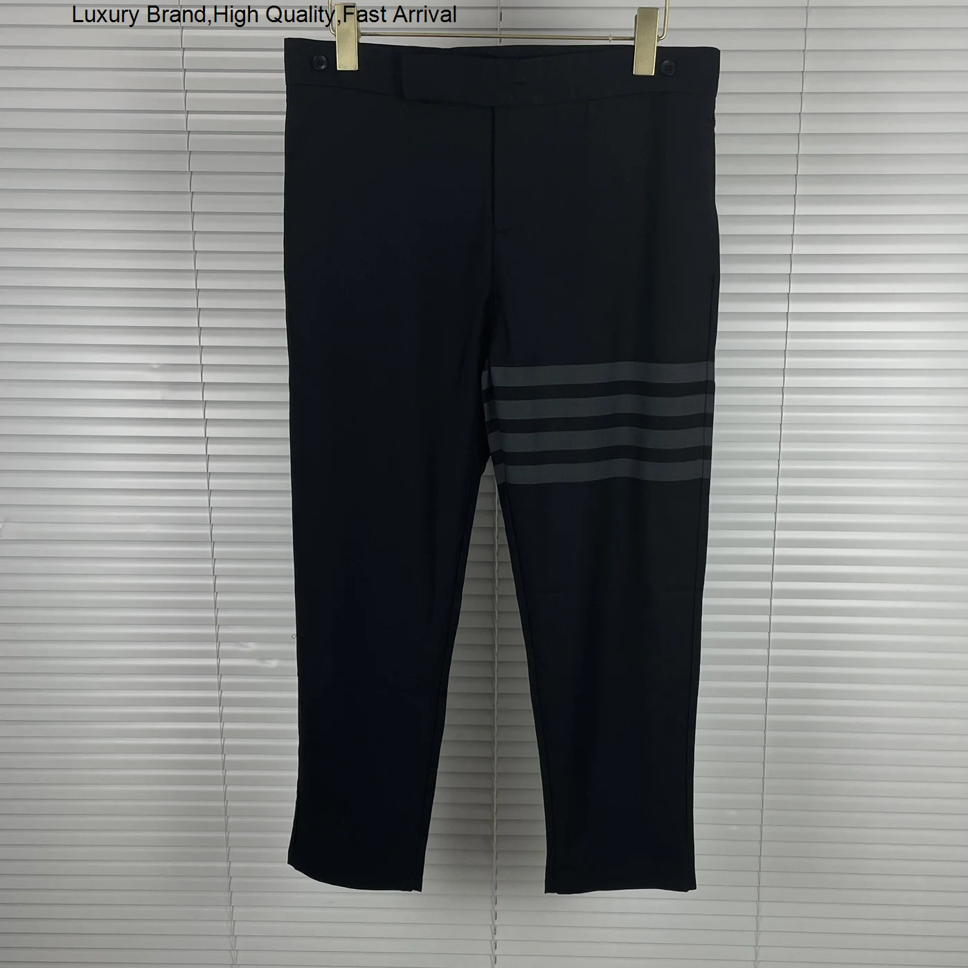 Brand Fashion Women's Suit Original Stripe Design Casual Men's Luxury Trousers High Quality Famous Unisex High-end Pants