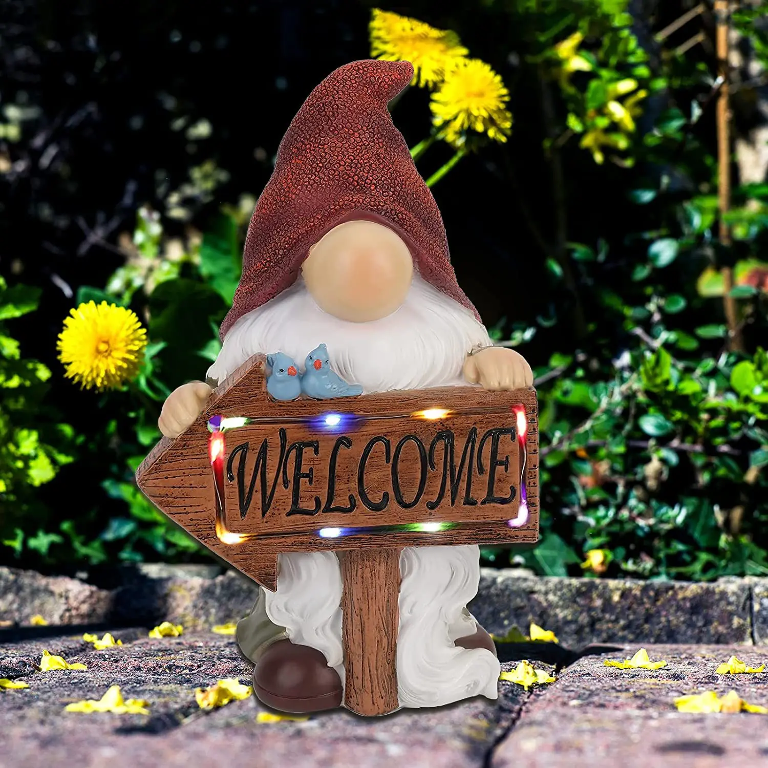 

European Style Dwarf Sign Artwork Garden Resin Ornaments Outdoor Artistic Creative Garden Home Decoration Accessories