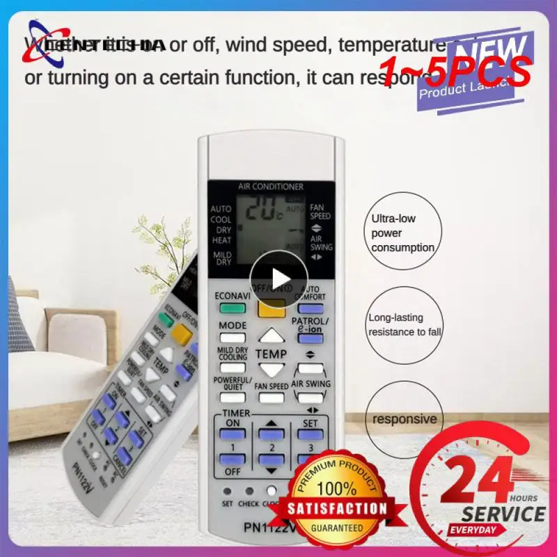 Сменный пульт дистанционного управления для кондиционера Panasonic A75C3298 A75C2817 A75C3182 A75C2835 A75C3184, 1 ~ 5 шт.
