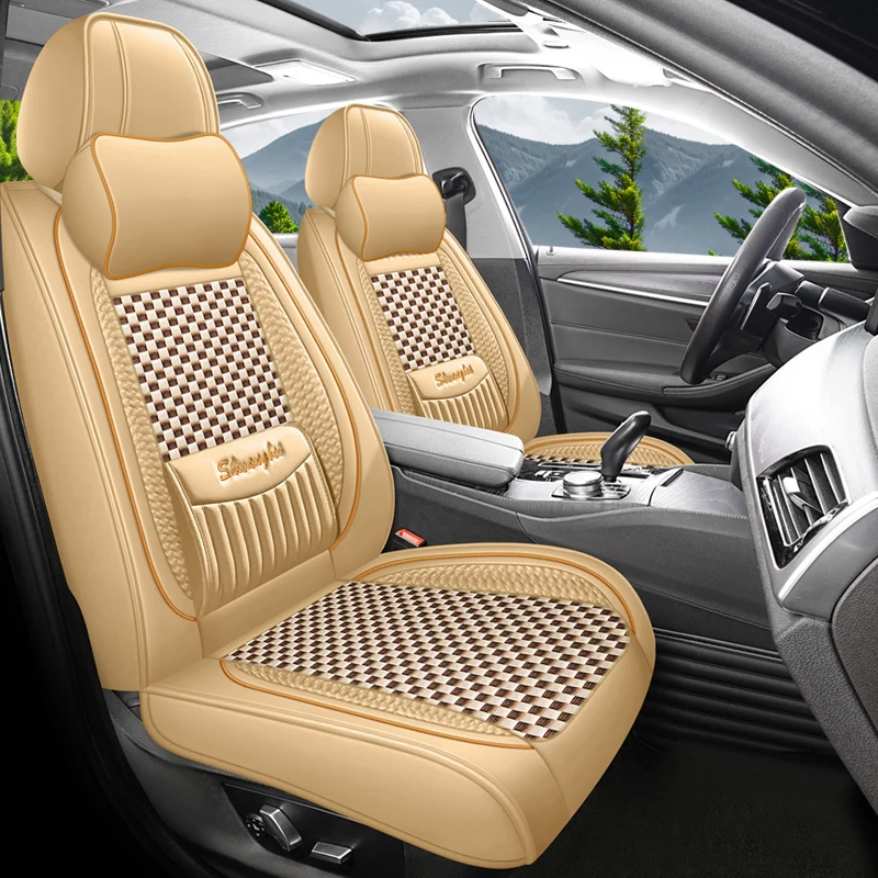 Комплект чехлов на передние и задние сиденья для Kia Borreg Cadenza Carens Forte K9 KCV4 Maxima Niro Opirus