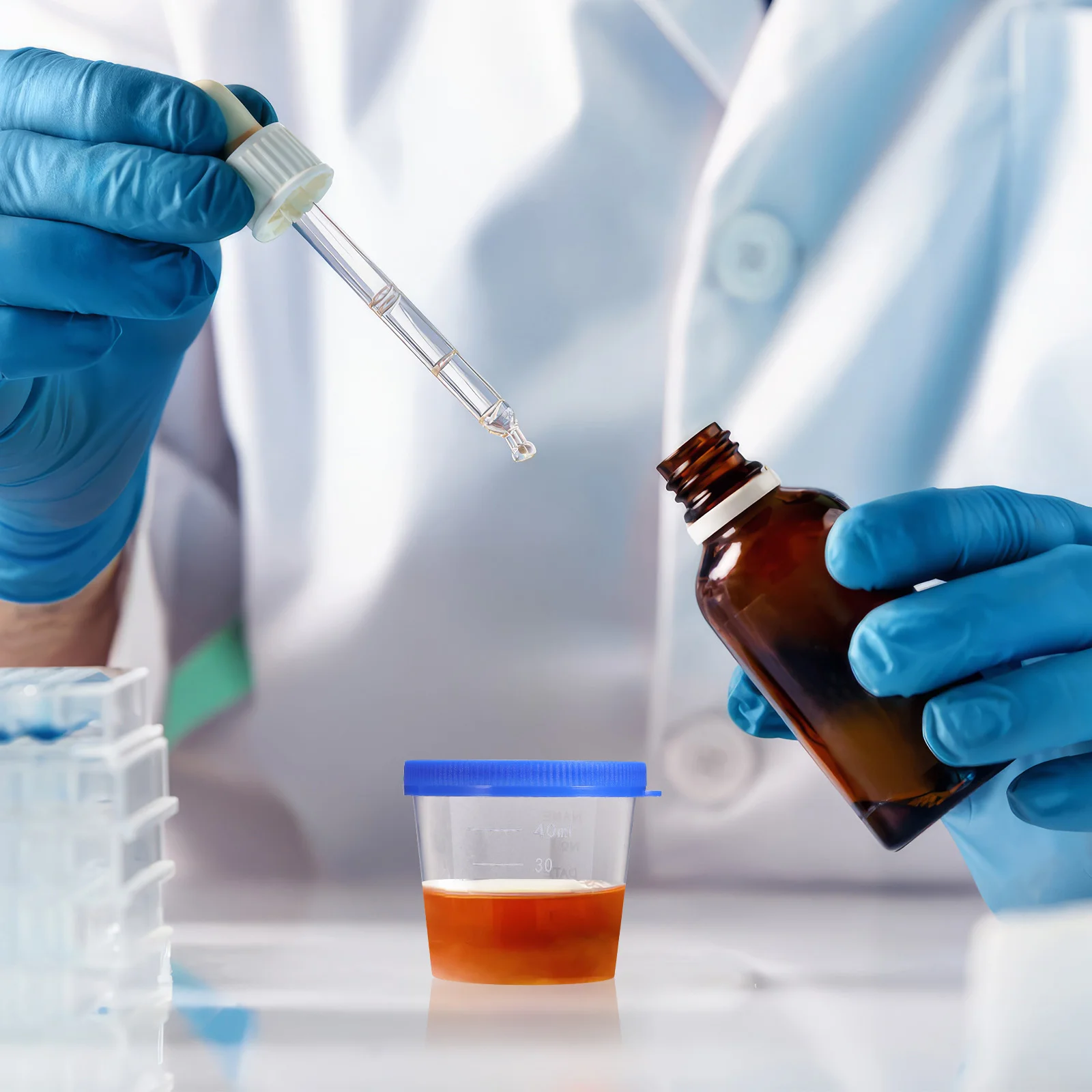 30 шт. контейнер для образцов мочи одноразовые чашки мокроты с крышкой